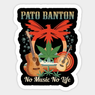 PATO BANTON SONG Sticker